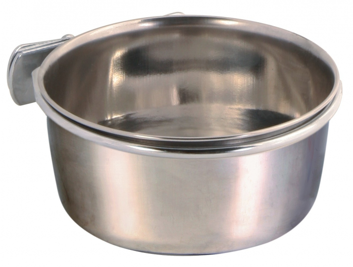 Hranitor Inox Pentru Pasari, Atasare Cu Surub, 300 ml/9 cm, 5497 [1]