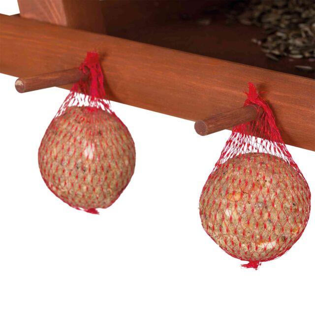  Hranitor Exterior, Tip Casuta Cu Stativ, Lemn, 55x27x53 cm/1.40 m, 55809	 [4]