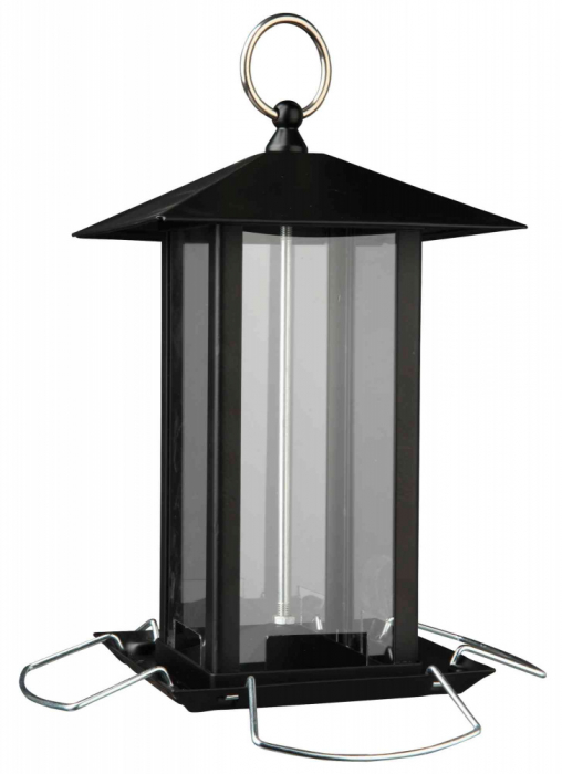 Hranitor Exterior, Suspendat, Metal, 1000 ml/20 cm, Negru, 55621	 [2]