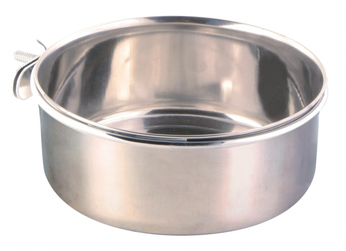 Hranitor Inox Pentru Pasari, Atasare Cu Surub, 900 ml/14 cm,5499 [2]