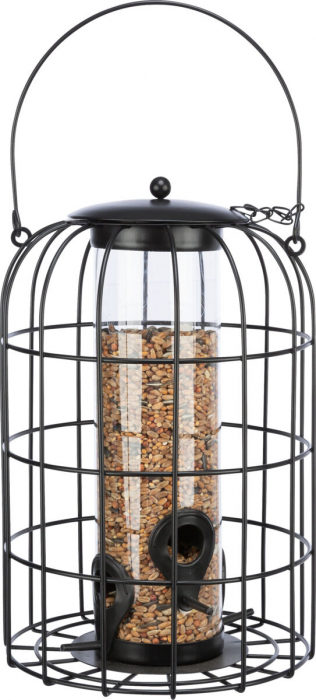 Hranitor Exterior, Suspendat, Metal, 950 ml/ 17x26 cm, Negru, 55426	 [1]