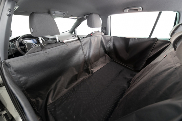 Husa Protectie Bancheta Auto, Cu Parti Laterale, 1.50x1.35 m, Negru, 1348	 [13]