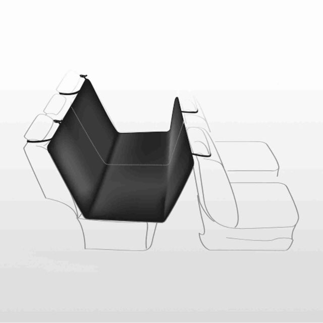 Husa Protectie Bancheta Auto, Cu Parti Laterale, 1.50x1.35 m, Negru, 1348	 [7]