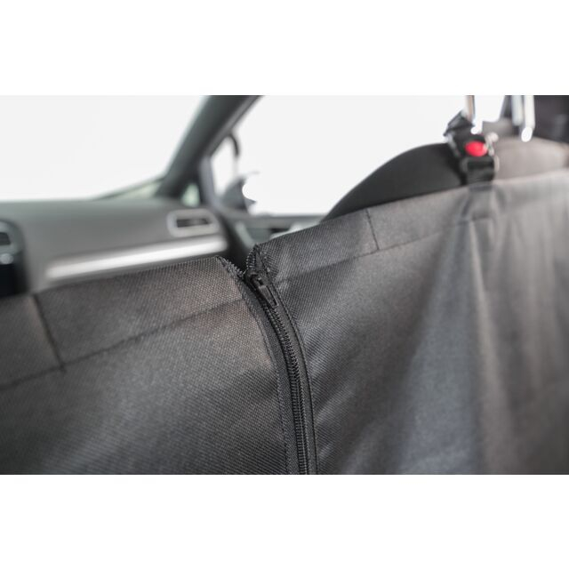 Husa Protectie Bancheta Auto, Cu Parti Laterale, 1.50x1.35 m, Negru, 1348	 [9]
