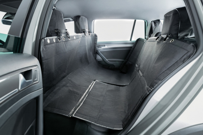 Husa Protectie Bancheta Auto, 1.45x1.60 m, Negru, 1324	 [13]
