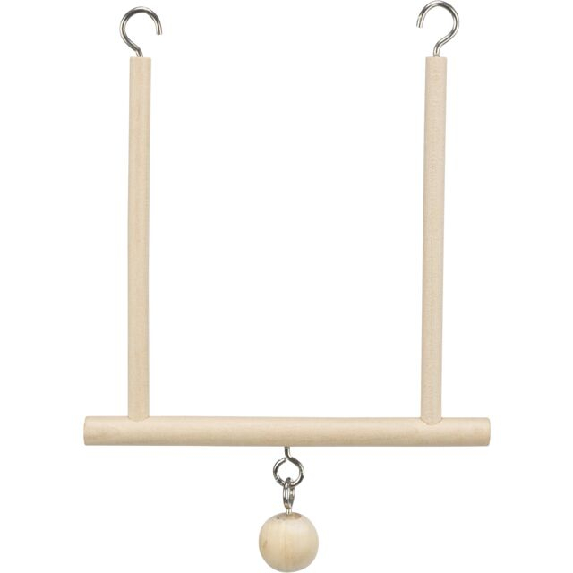 Jucarie Leagan Lemn cu Clopotel 12x13 cm 5830 [2]
