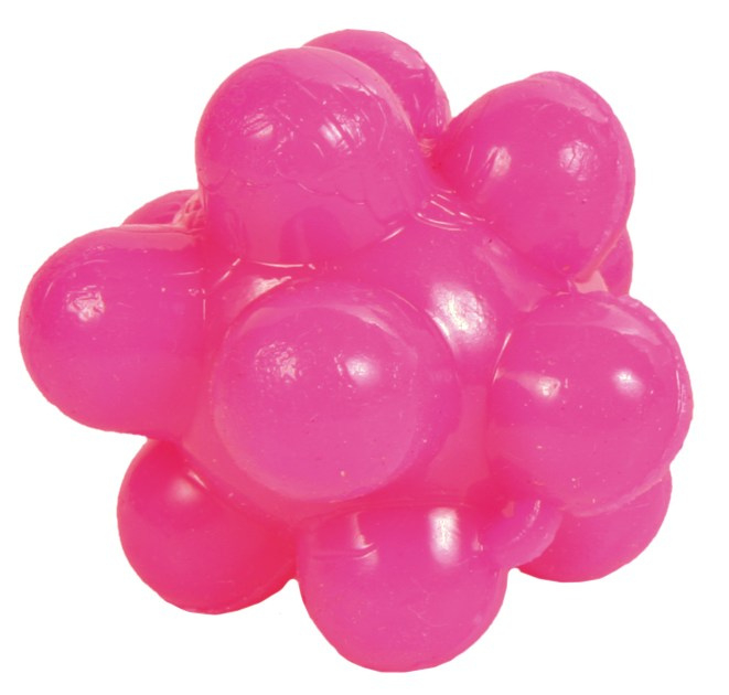Jucarie Pentru Pisici, Set 4 x Mingi Cauciuc Cu Noduri, 3.5 cm 4534	 [1]