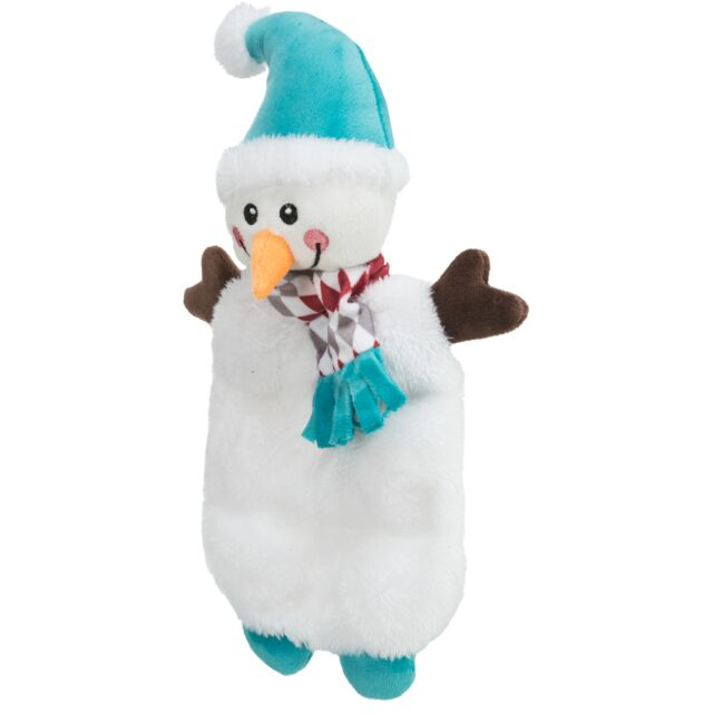 Jucarie Pentru Caini, Xmas, Om De Zapada, Fosnitoare, 31 cm, 92570 [2]