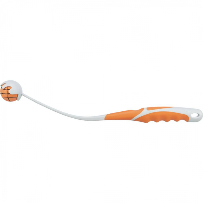 Jucarie Pentru Caini, Catapulta Cu Minge, 4.5/40 cm, Portocaliu/Gri, 32441 [2]