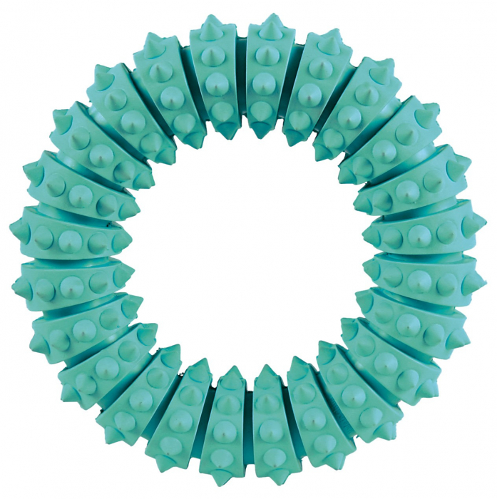 Jucarie Pentru Caini, Denta Fun, Inel, Aroma Menta, Cauciuc, 12 cm 33181 [2]