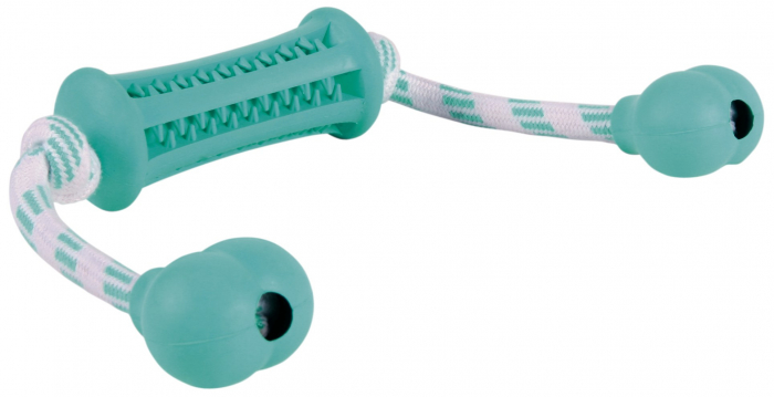 Jucarie Pentru Caini, Denta Fun, Stick Pe Sfoara, Aroma Menta, Cauciuc, 37x9 cm, 33771 [2]