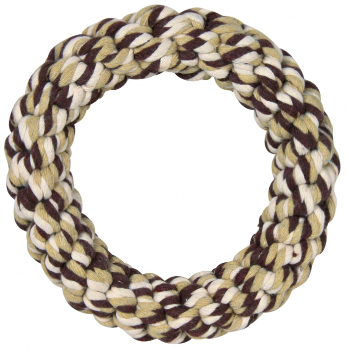 Jucarie Pentru Caini, Inel Din Sfoara, 14 cm 32655	 [2]