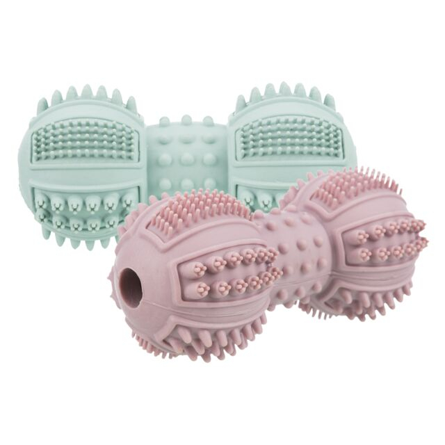 Jucarie Pentru Caini, Junior, Haltera, Cauciuc, 9 cm, Diferite Culori, 33343 [2]