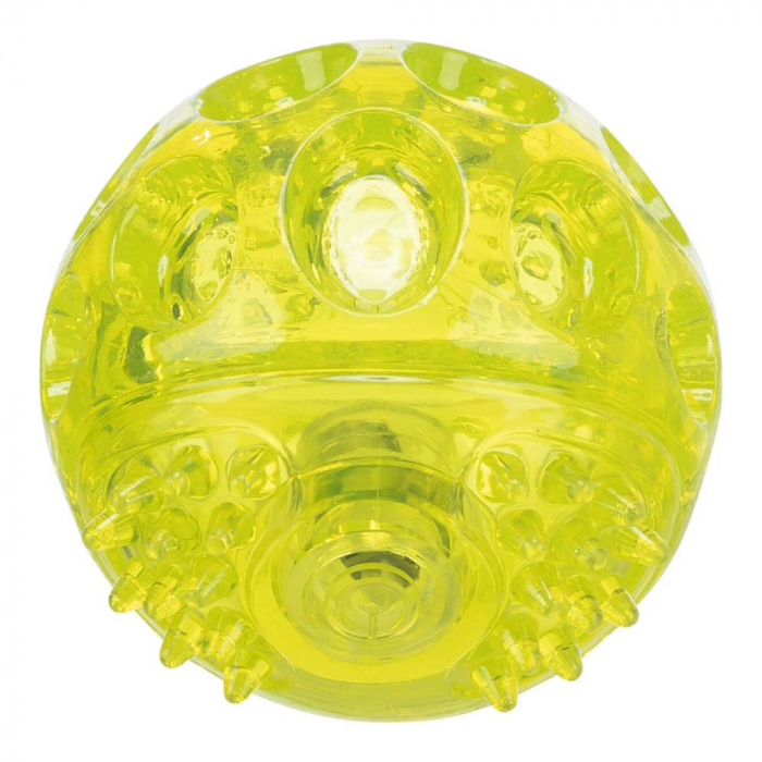 Jucarie Pentru Caini, Minge Luminoasa, 7.5 cm, Lime, 33643 [2]
