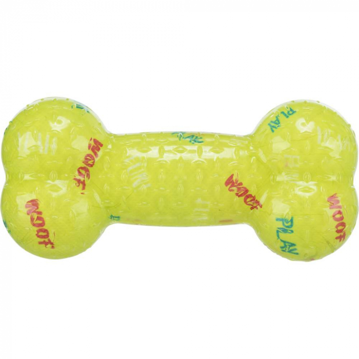 Jucarie Pentru Caini, Os, TPR, Cu Sunet, 17 cm, 33671 [3]