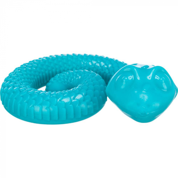 Jucarie Pentru Caini, Sarpe Pentru Recompense, 18 cm, Albastru Petrol, 34950	 [2]