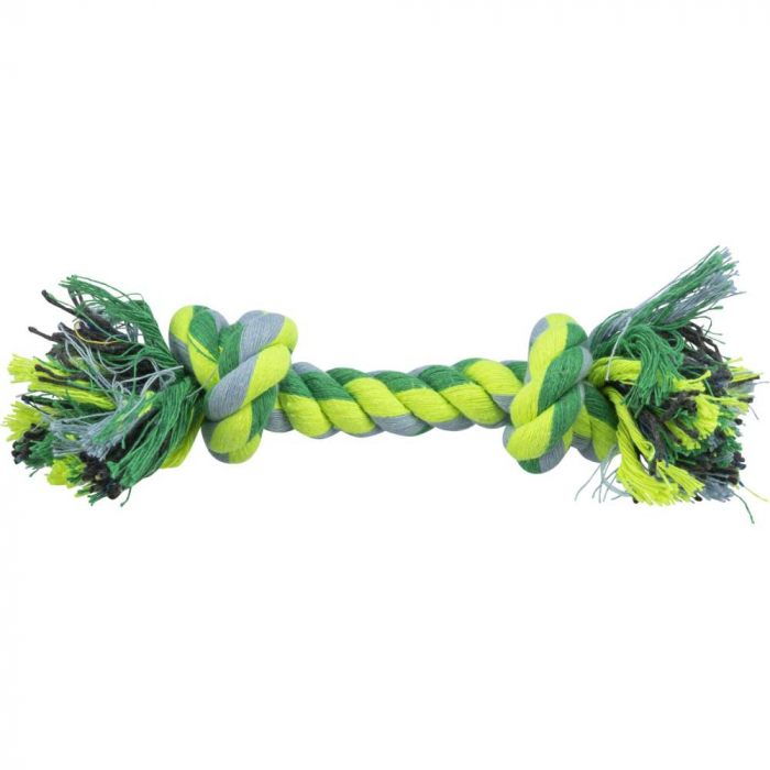 Jucarie Pentru Caini, Sfoara Cu 2 Noduri, 22 cm/75 g 32651	 [2]