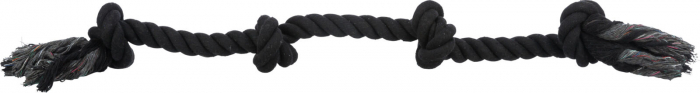 Jucarie Pentru Caini, Sfoara Cu 4 Noduri, 95 cm, Diverse Culori, 32832 [2]