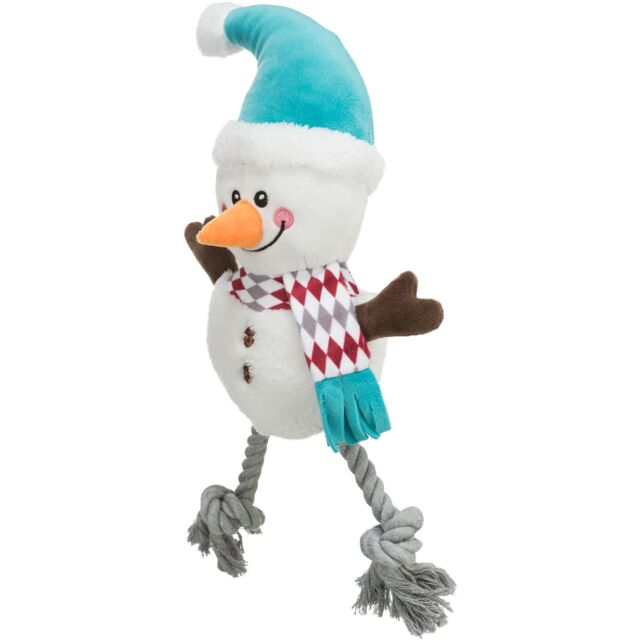 Jucarie Pentru Caini, Xmas Om De Zapada, Cu Sunet, 41 cm, 92572 [2]
