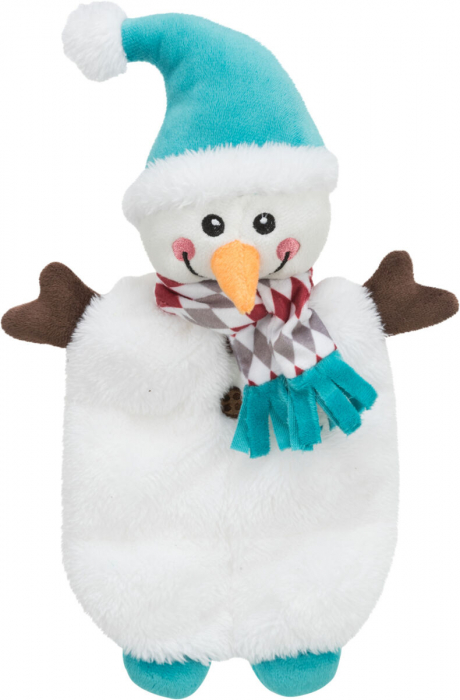 Jucarie Pentru Caini, Xmas, Om De Zapada, Fosnitoare, 31 cm, 92570 [3]