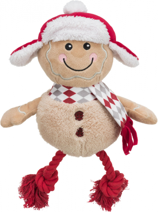 Jucarie Pentru Caini, Xmas Turta Dulce, Cu Sunet, 34 cm, 92575 [4]