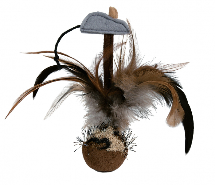 Jucarie Pentru Pisici, Fluturasul Bobo, Cu Sunet, 15 cm 45730	 [2]