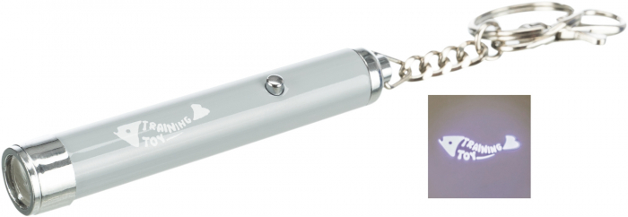 Jucarie Pentru Pisici, Indicator LED Cu Motiv Peste, 8 cm 4130 [2]