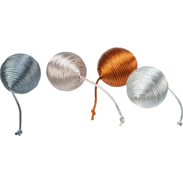 Jucarie Pentru Pisici, Minge Zornaitoare, 4 cm, Diverse Culori, 41120 [2]