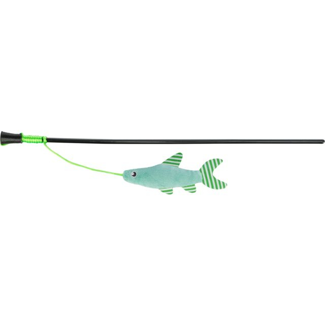 Jucarie Pentru Pisici, Undita Cu Peste, 42 cm 45742 [2]