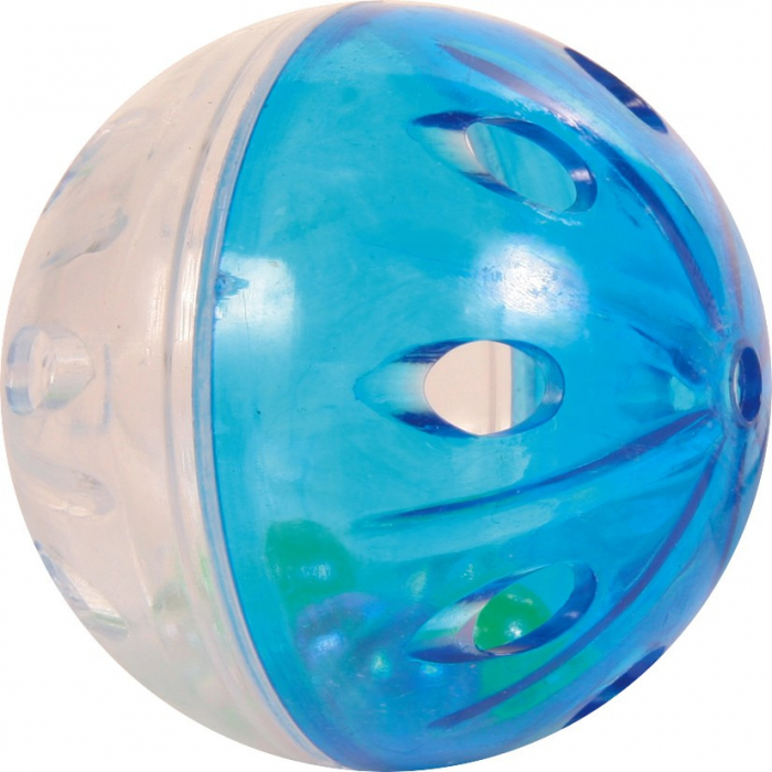Jucarie Pentru Pisici, Set 4 X Mingi Plastic, Cu Zornaitoare, 4.5 cm 4166	 [1]