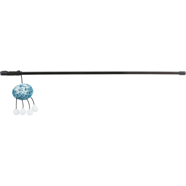 Jucarie Pentru Pisici, Xmas Undita Cu Minge/Brad/Turta Dulce, 46 cm, Diferite Modele, 92538 [2]