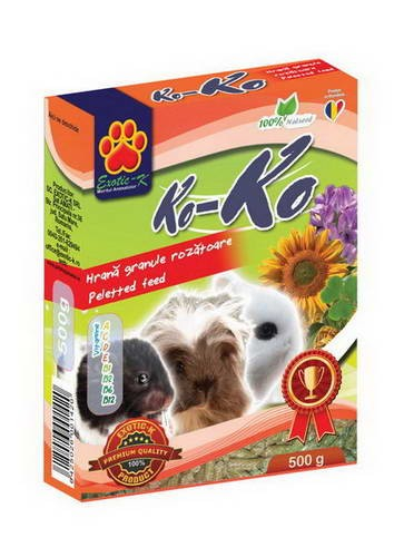 Ko-Ko Granule Pentru Rozatoare Si Iepuri, 500 g [2]