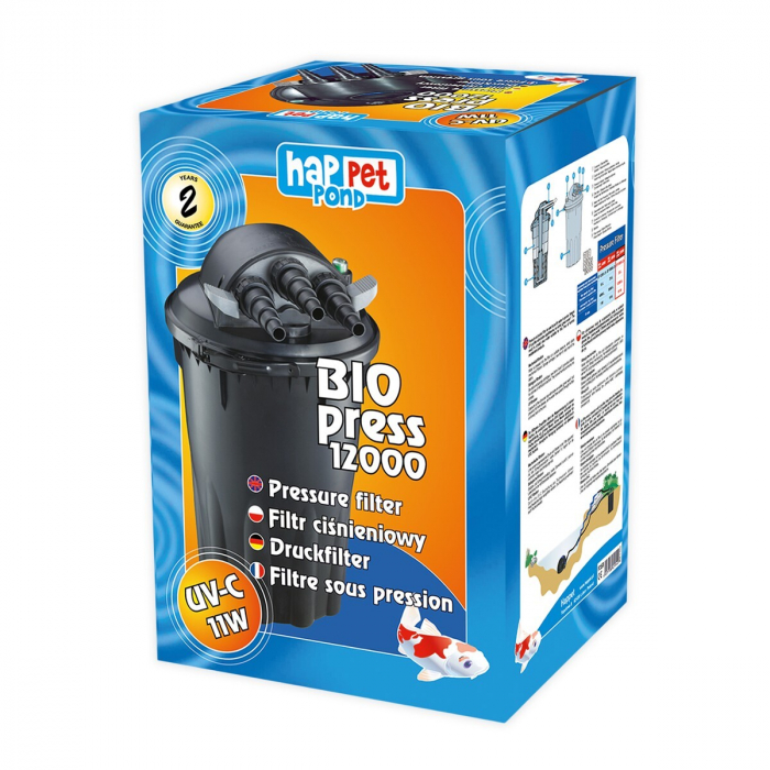 Filtru De Presiune Pentru Iaz, BIOpress, Cu Lampa UV, 12000 UV, F353 [2]