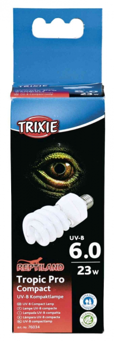 Lampa Compacta UV-B Pentru Terariu, Tropic Pro Compact 6.0, 23W, 76034	 [2]