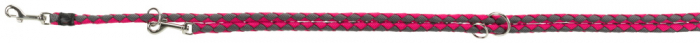 Lesa Cavo Coarda, Reglabila, S-M: 2 m/12 mm, Fucsia/Grafit, 143511 [2]