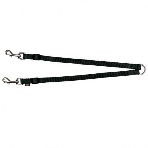 Lesa Dubla Chinga XS-M 40-70 cm/15 mm Negru 201101 [1]