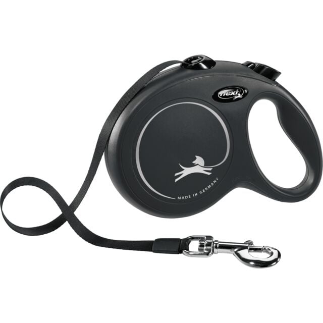 Lesa Flexi Classic, Banda, L: 5 m/50 kg, Negru, 11721 [2]