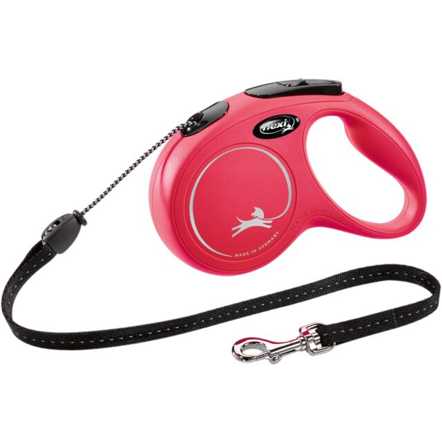 Lesa Flexi Classic, Snur, M: 5 m/20 kg, Rosu, 11793 [2]