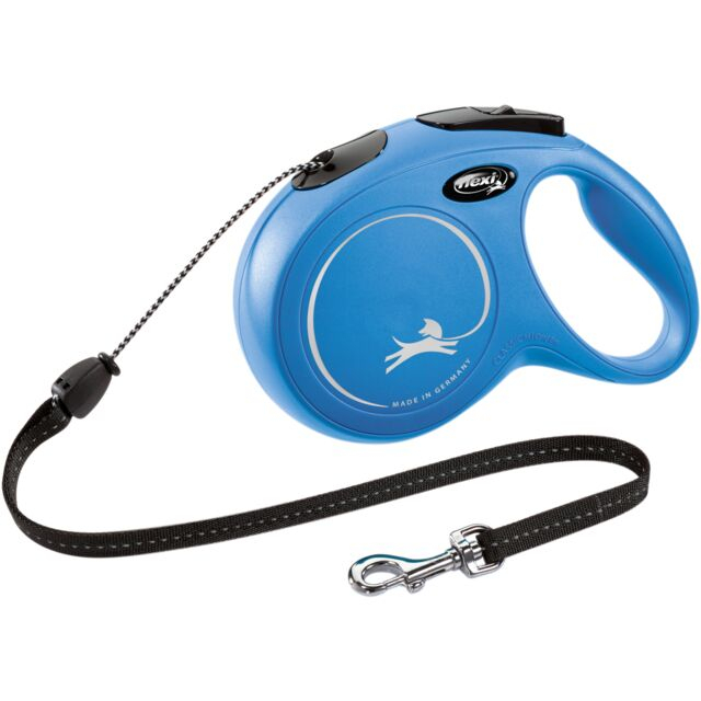 Lesa Flexi Classic, Snur, M: 8 m/20 kg, Albastru, 11812 [2]