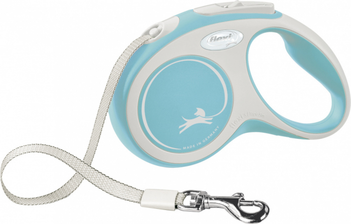 Lesa Flexi Comfort, Banda, S: 5 m/15 kg, Albastru Deschis, 213404 [2]