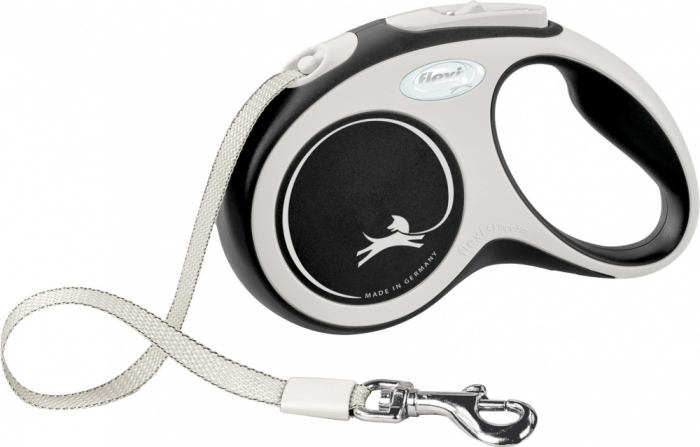 Lesa Flexi Comfort, Banda, S: 5 m/15 kg, Negru, 213401 [2]