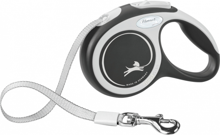 Lesa Flexi Comfort, Banda, XS: 3 m/12 kg, Negru, 213301 [2]