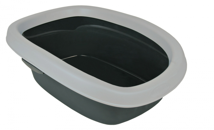 Litiera Carlo 1, Cu Rama, 31x14x43 cm, Gri, 40111 [2]