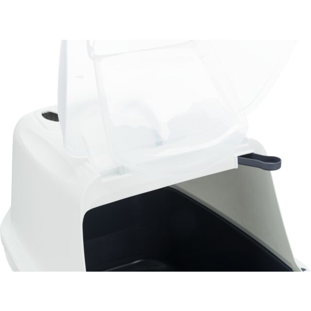 Litiera Vico Open Top, Cu Capac Si Lopatica, 40x40x56 cm, Albastru/Alb, 40341 [9]