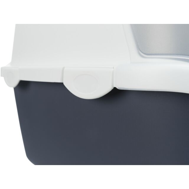 Litiera Vico Open Top, Cu Capac Si Lopatica, 40x40x56 cm, Albastru/Alb, 40341 [6]
