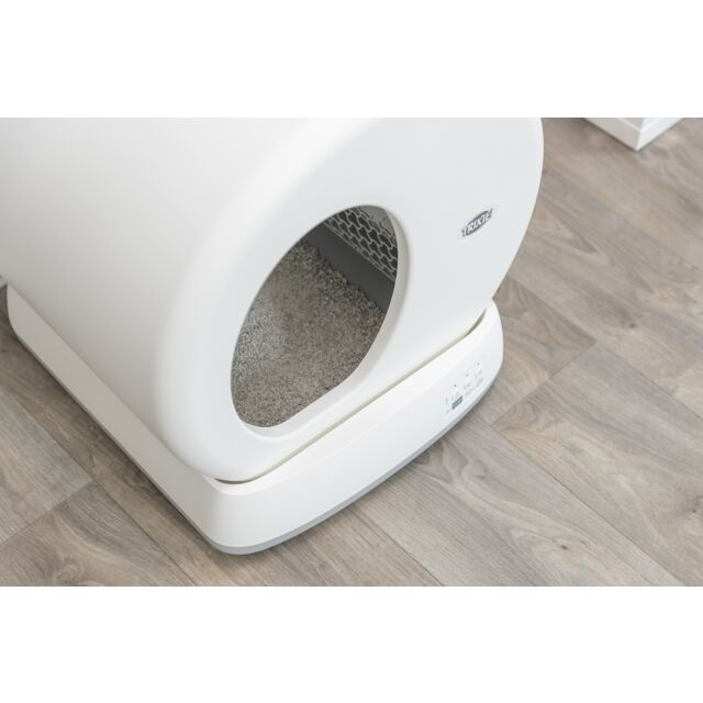 Litiera Cu Autocuratare Pentru Pisici 53 x 55.5 x 52 cm Alb 40040 [2]