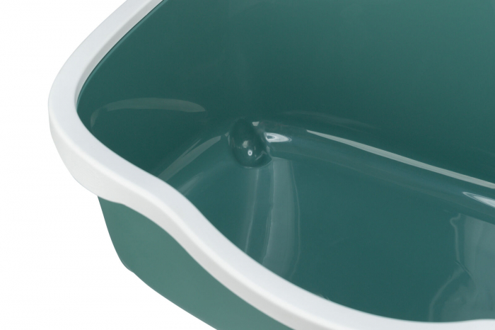Litiera Berto Davio, Cu Rama, Inalta, 56 x 26 x 39 cm, Verde/Alb, 40560 [4]