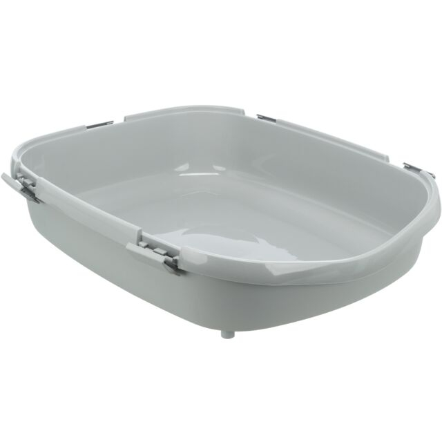 Litiera Primo XXL, Cu Capac, 56 x 47 x 71 cm, Gri/Alb, 40176 [3]