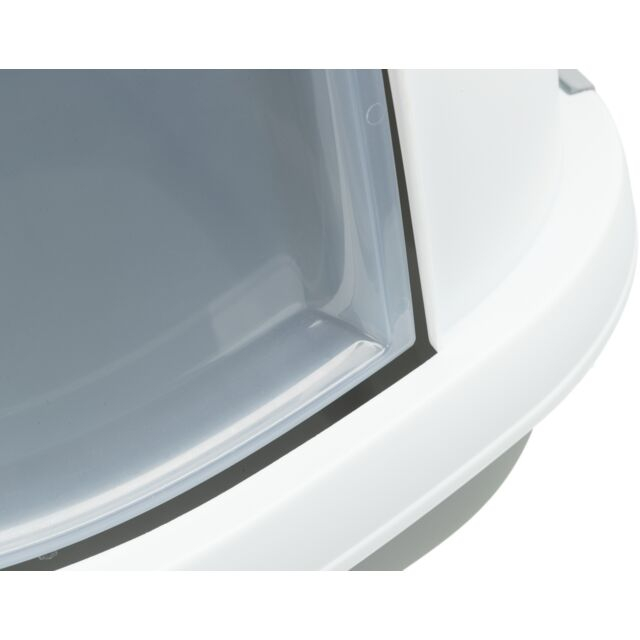 Litiera Primo XXL, Cu Capac, 56 x 47 x 71 cm, Gri/Alb, 40176 [2]