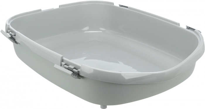 Litiera Primo XXL, Cu Rama, 56 x 25 x 71 cm, Gri/Alb, 40174 [4]